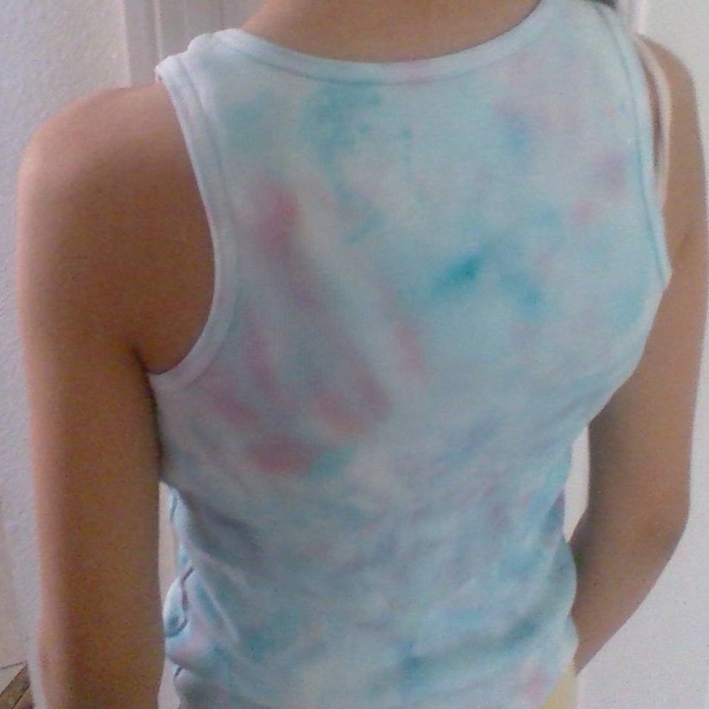 tie dye tank top